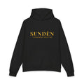 SUNDÈN "I Remember Who I Am" Hoodie — Minimalist Gold Text Pullover