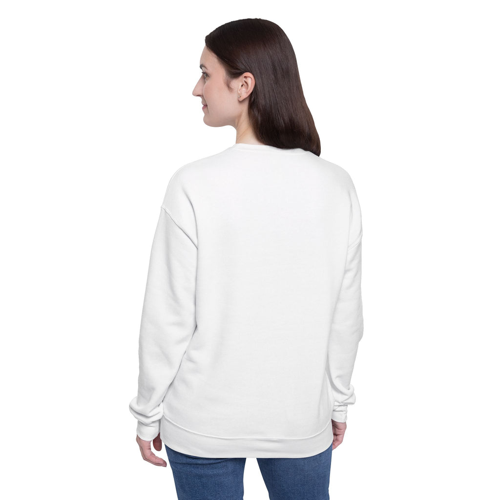Unisex Oversize-Sweatshirt mit überschnittenen Schultern