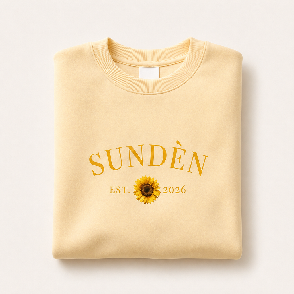 SUNDÈN Rundhals-Sweatshirt