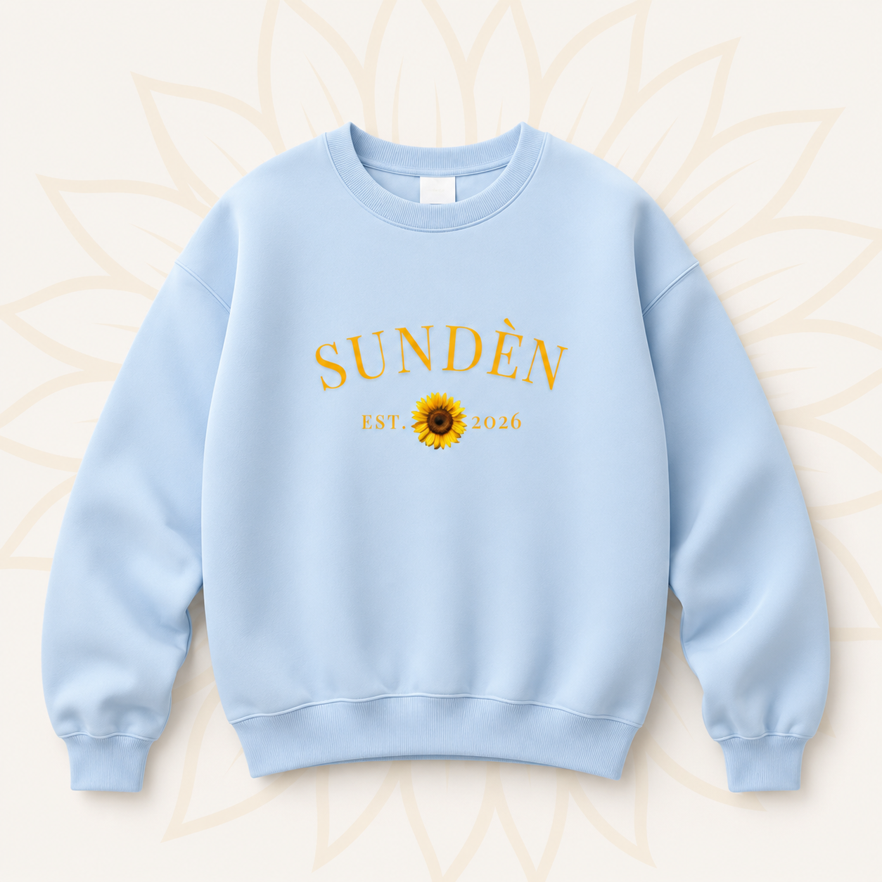 SUNDÈN Rundhals-Sweatshirt