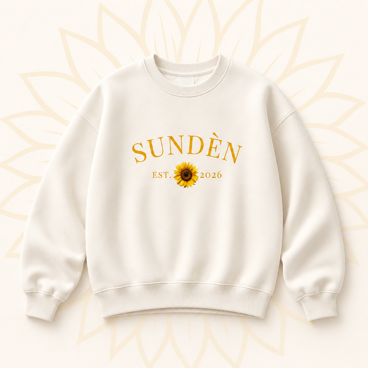 SUNDÈN Rundhals-Sweatshirt