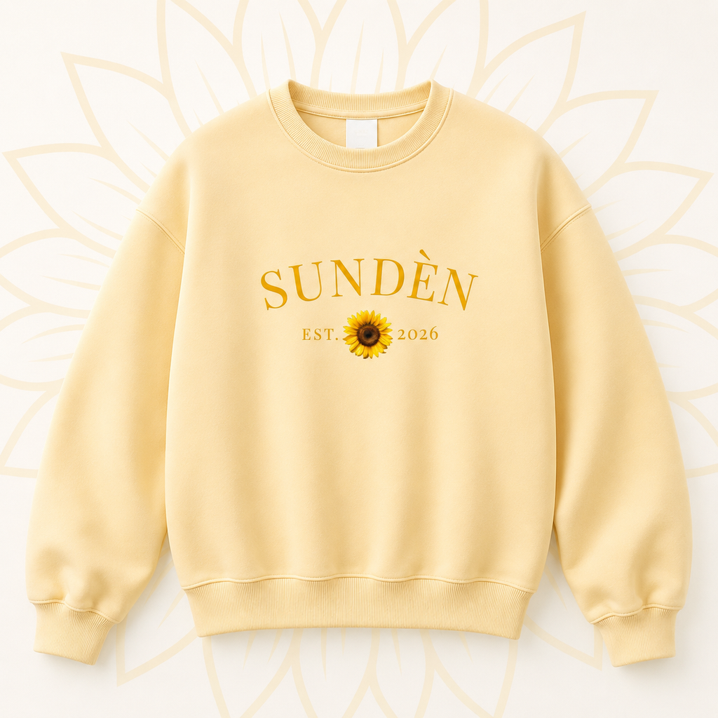 SUNDÈN Rundhals-Sweatshirt