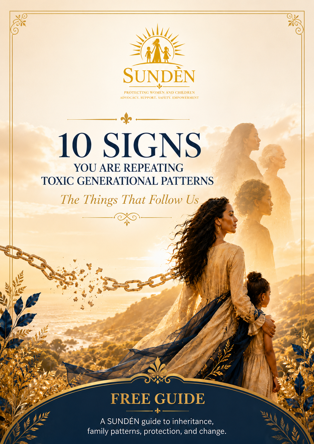 Free Digital Guide — 10 Signs You Are Repeating Toxic Generational Patterns