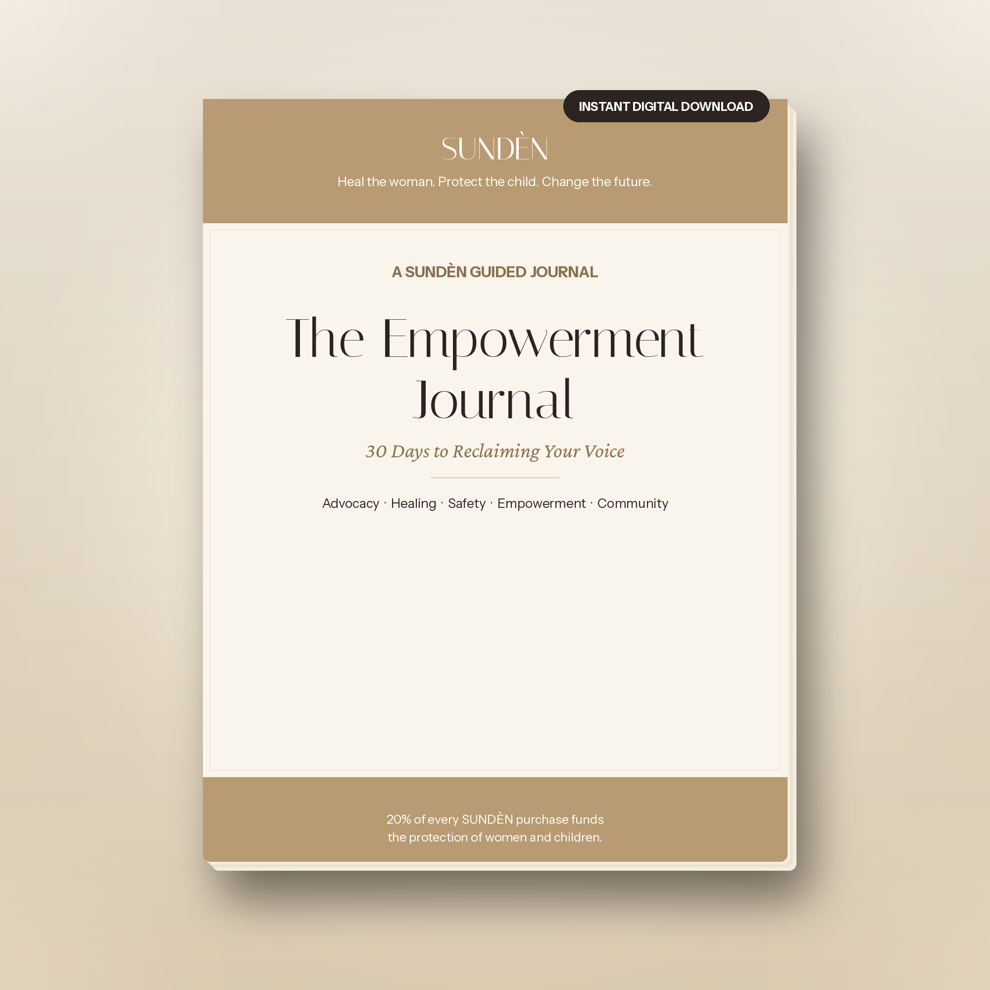 The Empowerment Journal: 30 Days to Reclaiming Your Voice